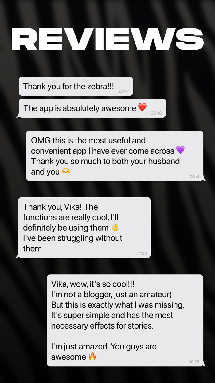 Blur and AI Photo Editor - Zebra
