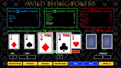 Wild Thing Pokerのおすすめ画像3