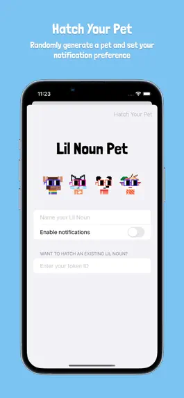Game screenshot Lil Noun Pet mod apk
