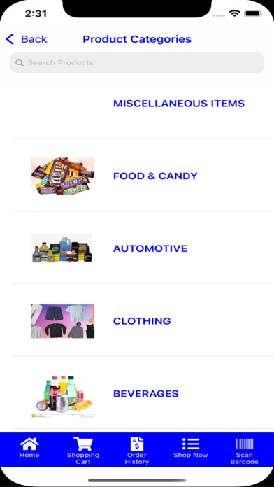 Muswick Wholesale Grocers Screenshot