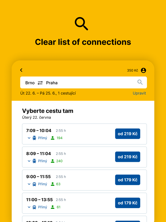 Screenshot #5 pour RegioJet