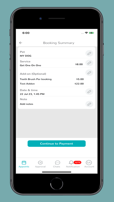 BookYourPet Business Screenshot