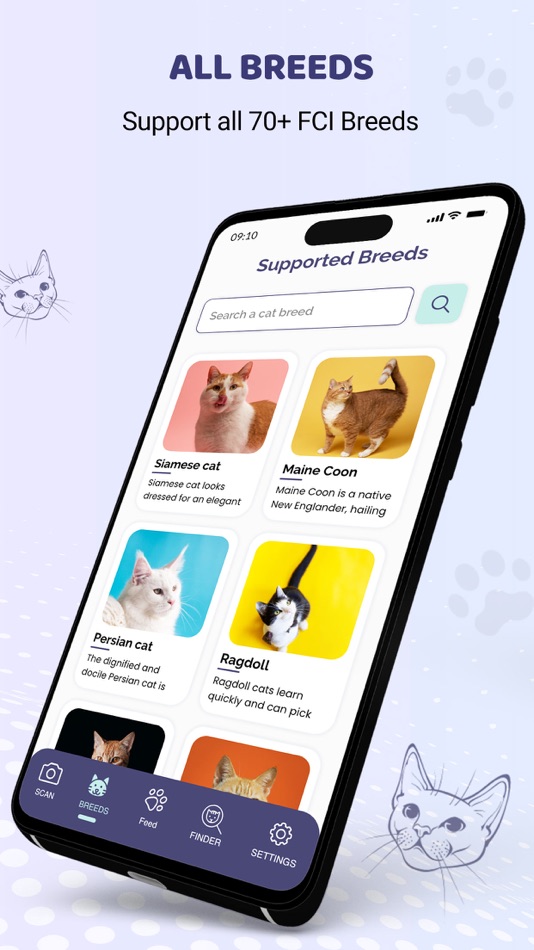 #2. Cat Identifier: AI Cat Scanner (iOS) Podle: DIFFERENZ SYSTEM PRIVATE LIMITED