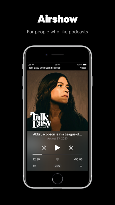 Airshow: Lightweight Podcasts Screenshot
