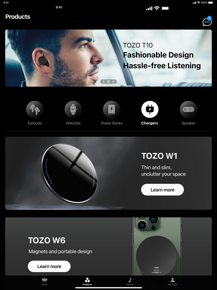 TOZO-technology surrounds you