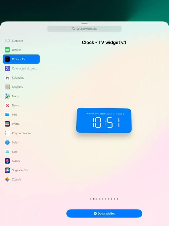 Screenshot #5 pour Clock - TV