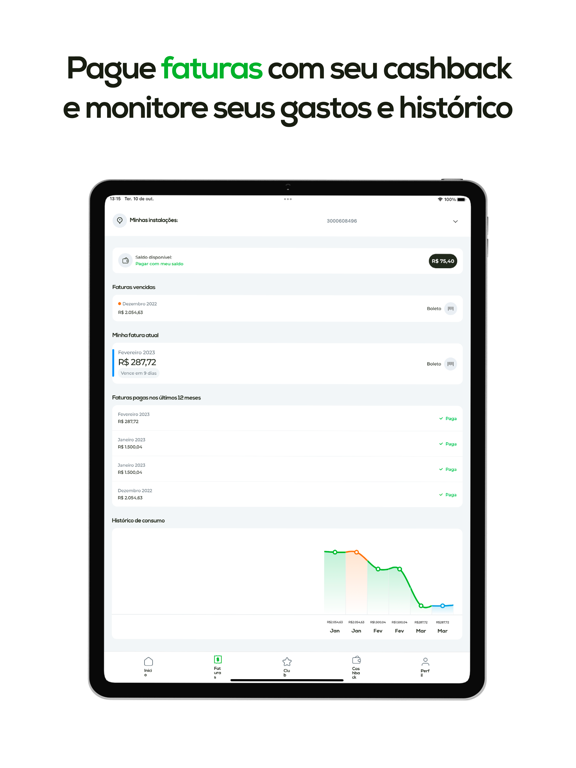 iGreen Club iPad screenshot 3 - Shopping app