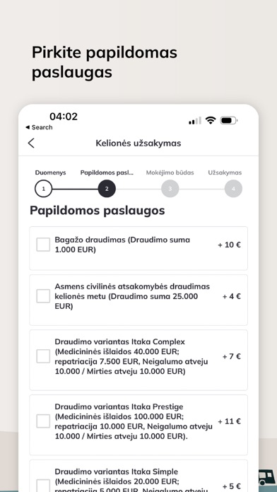 ITAKA Lietuva Screenshot