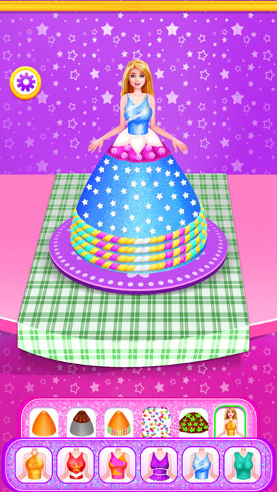 Princess Birthday Cake Party Screenshot