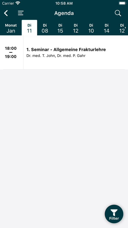 #3. O&U Events (iOS) 由: Berufsverband für Orthopädie und Unfallchirurgie e. V.