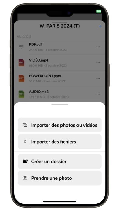 Wimi Workspace Screenshot