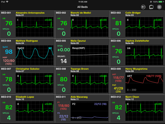 ViTrac™ iPad screenshot 1 - Medical app