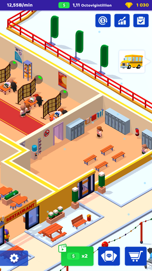 #6. Ski Resort: Idle Snow Tycoon (iOS) 来自: Wojciech Grzesik