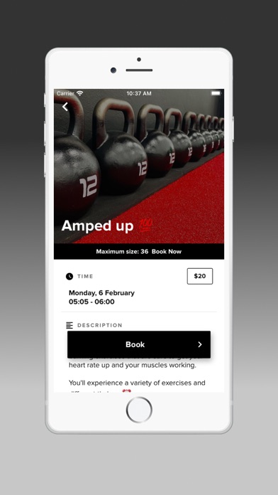 HIIT Nation. Screenshot