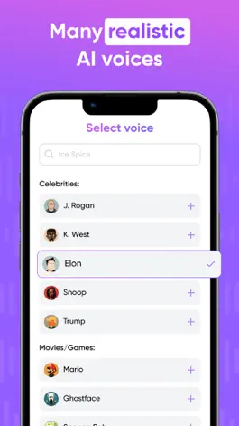 Game screenshot Text to Speech: Celeb Voice AI hack
