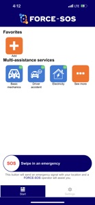 ForceSOS  Multi-assistance screenshot #3 for iPhone
