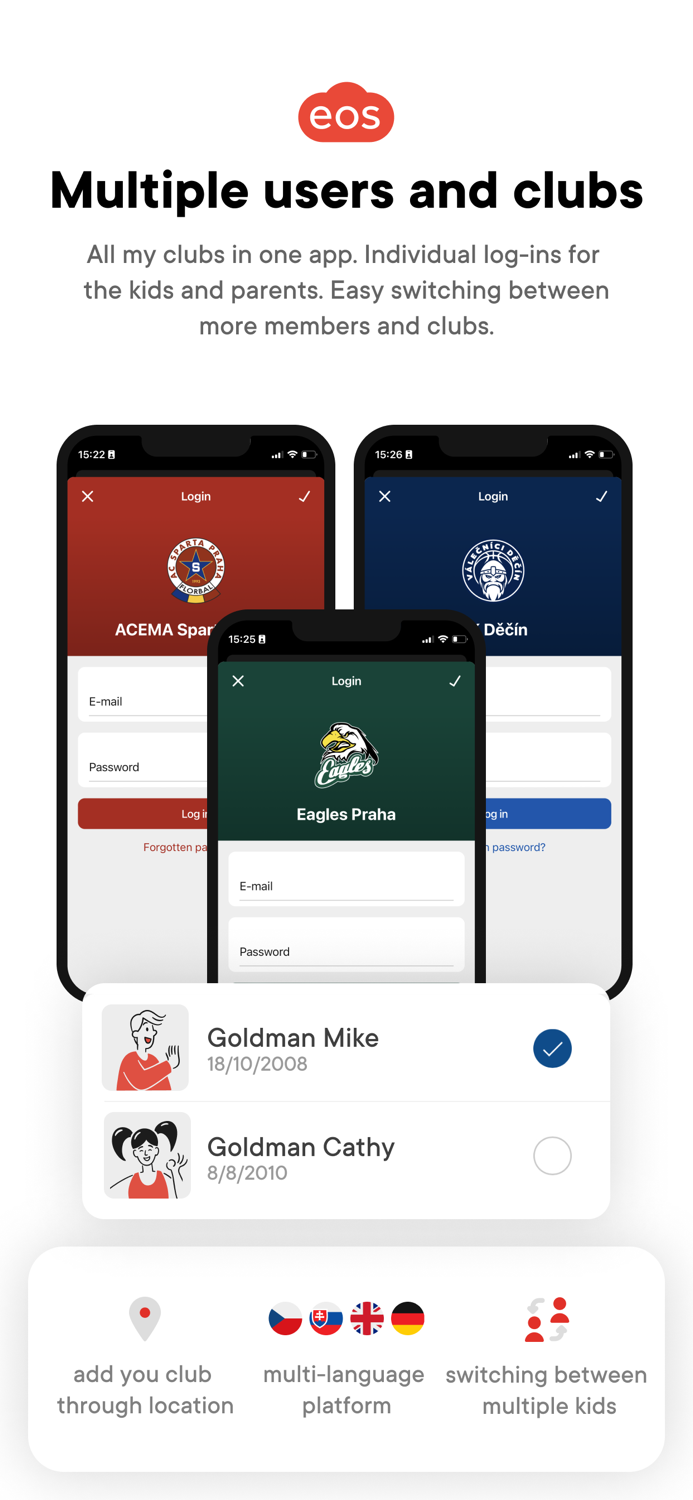 eos for clubs and communities