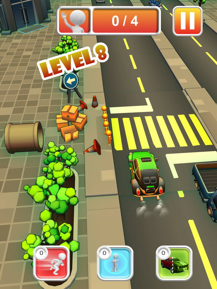 Stickman Road Crossing