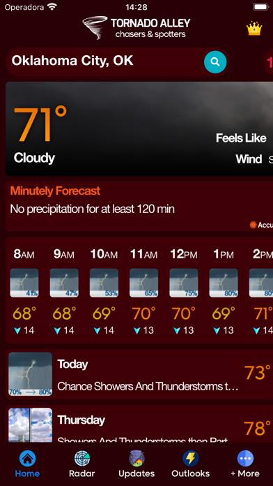 Tornado Alley Weather Center Screenshot