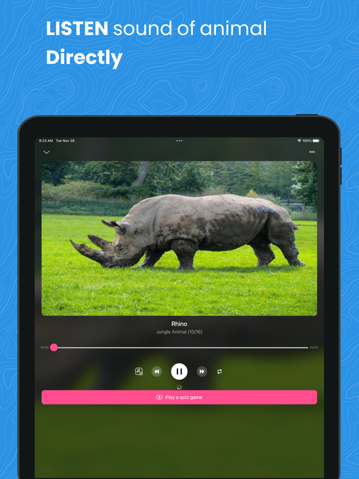 Animal Sounds Learn and Quiz