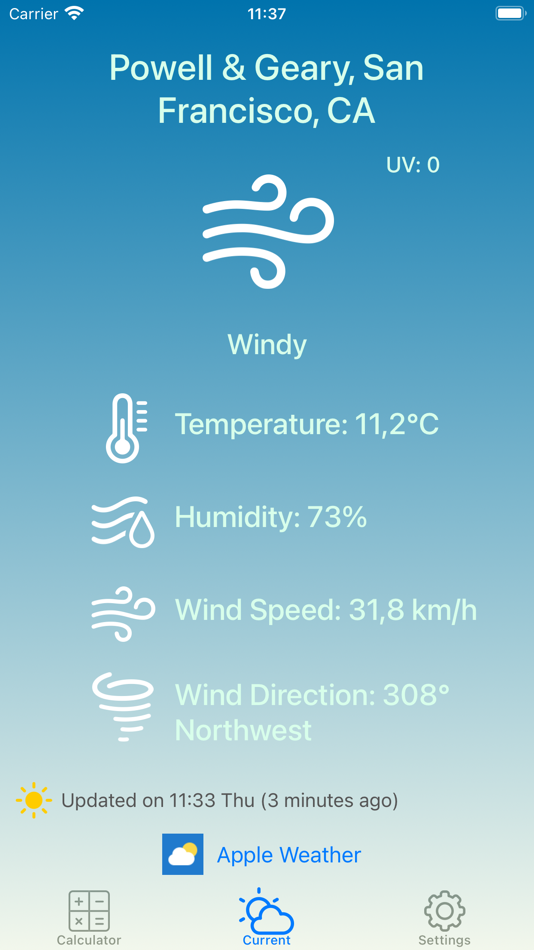 #3. Wind Chill & Humid Calculators (iOS) 由: Do Tri