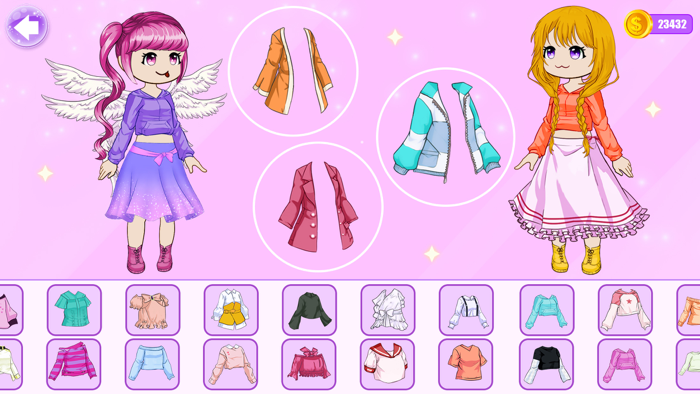Chibi Dolls Makeover Dress Up