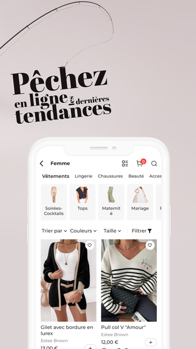 Paris Fashion Shops - Retailer Screenshot