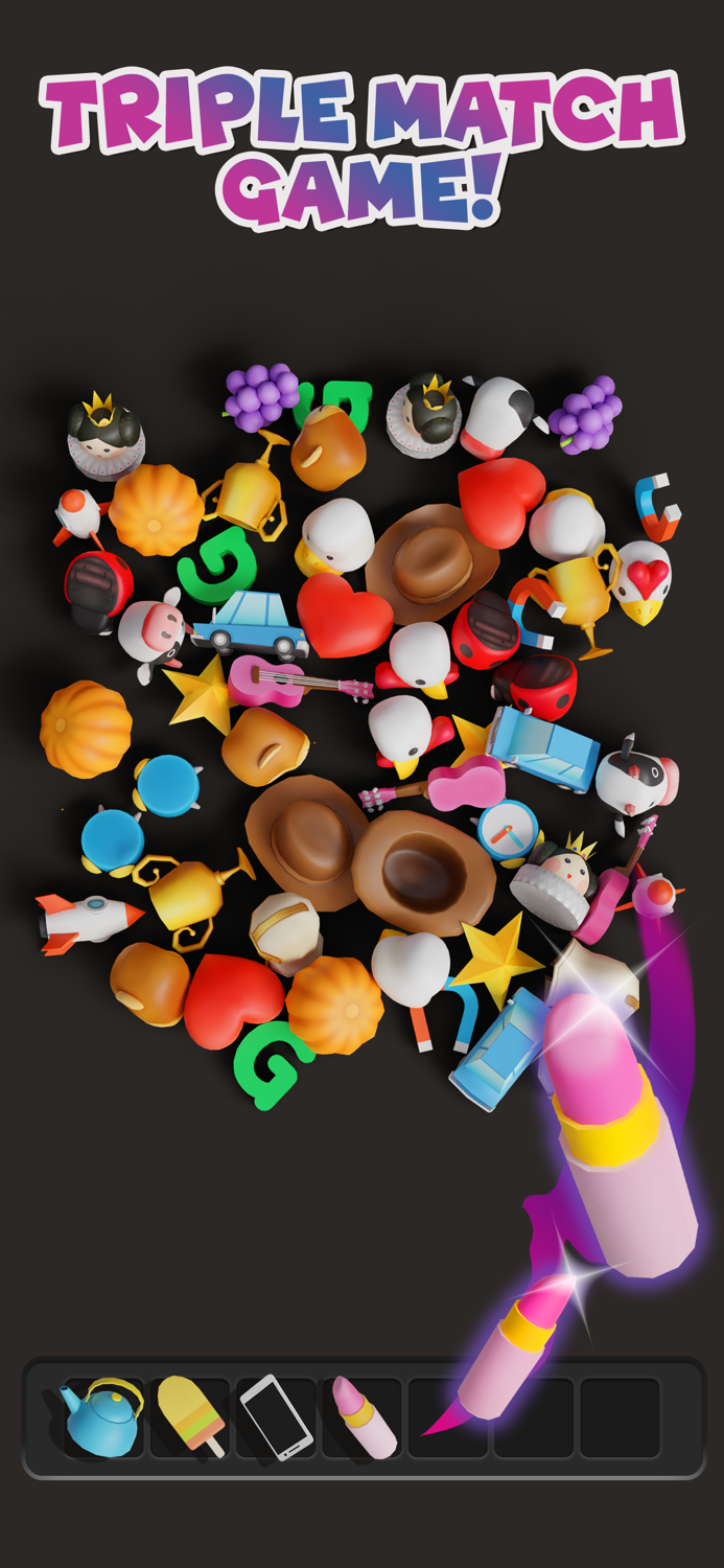 Match 3D Tiles  Puzzle Master