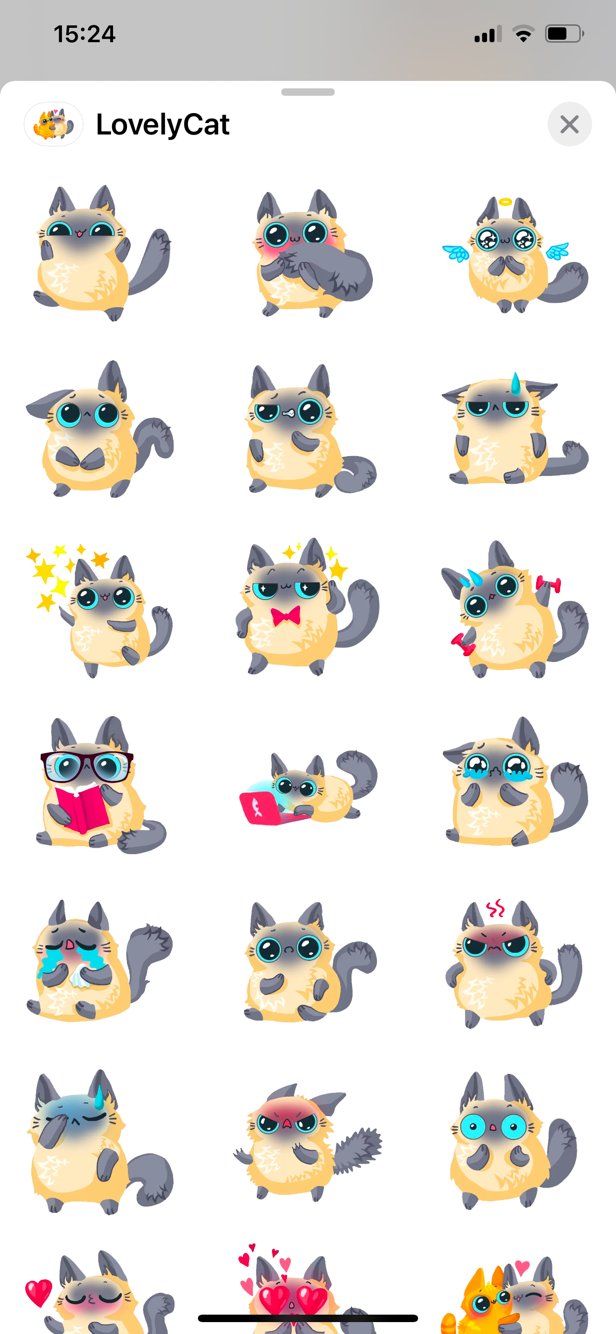 Funny Cat Emoji Funny Stickers