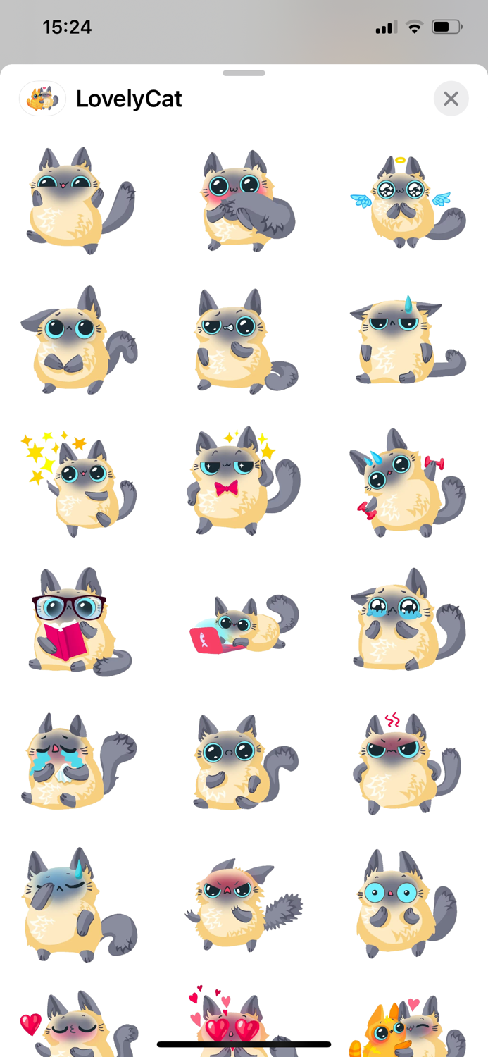 Funny Cat Emoji Funny Stickers