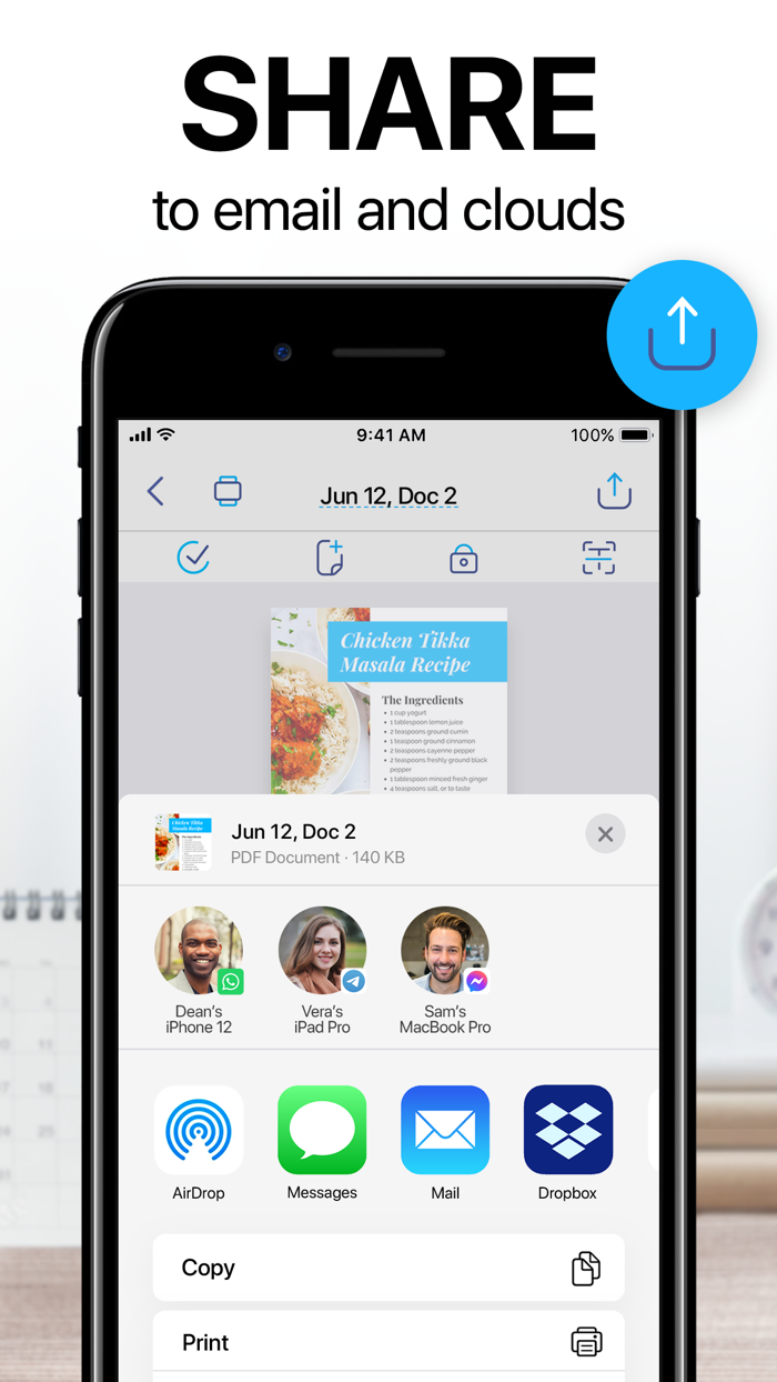 iScanner PDF Scanner App