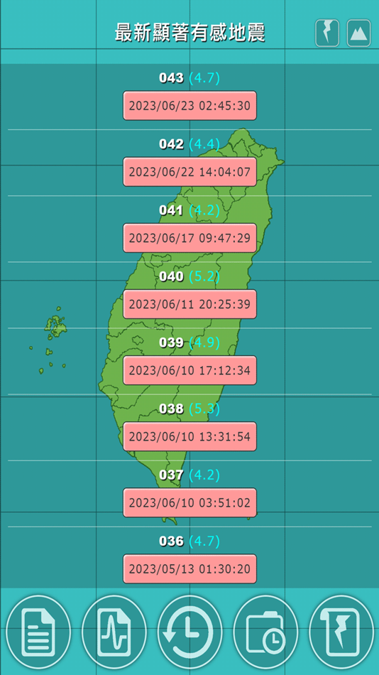 #4. TW earthquake (iOS) โดย: Chi-Cheng Liao