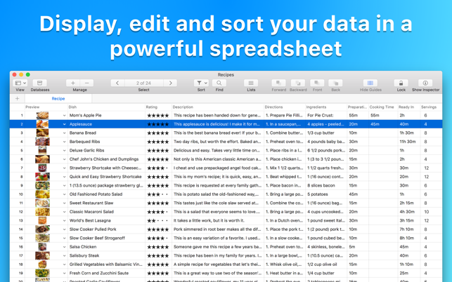 ‎Records: Database & Organizer Screenshot