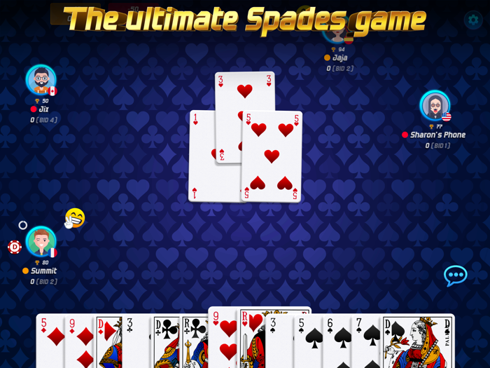 Spades card game online