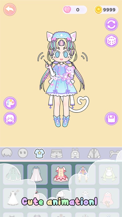 Pastel Doll: Dress Up Game Screenshot