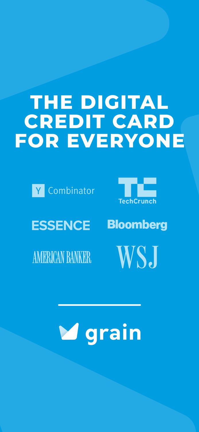 Grain The Digital Credit Card