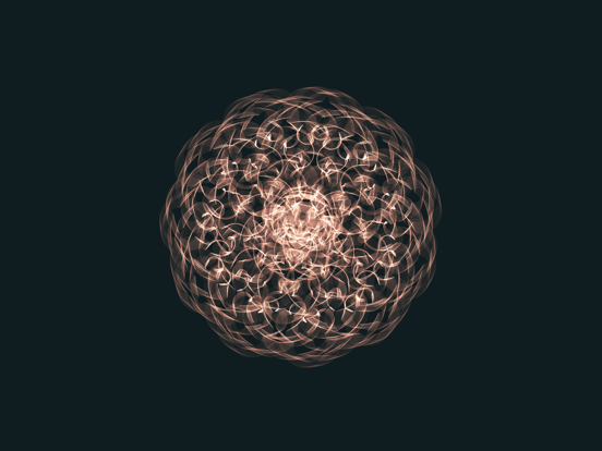 VOSC Visual Particle Synth iPad app afbeelding 1