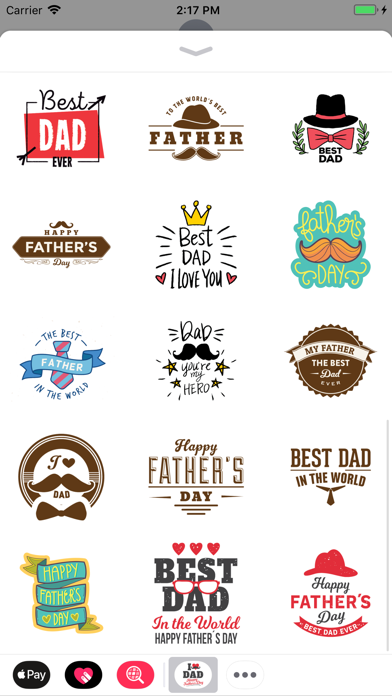 Screenshot #2 pour Fathers Day emoji & stickers