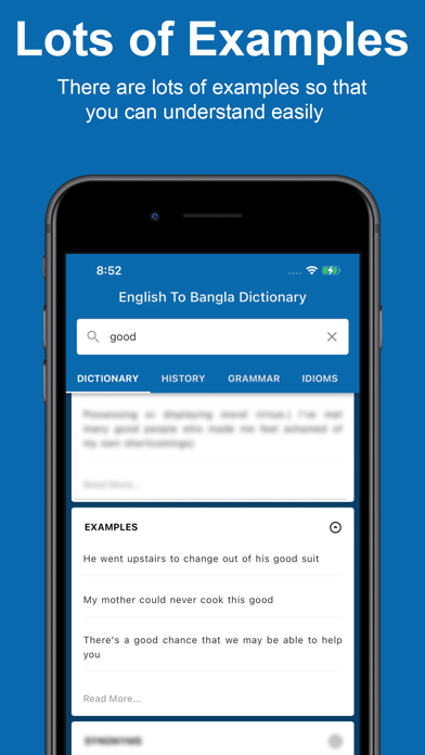 English Bangla Dictionary Screenshot