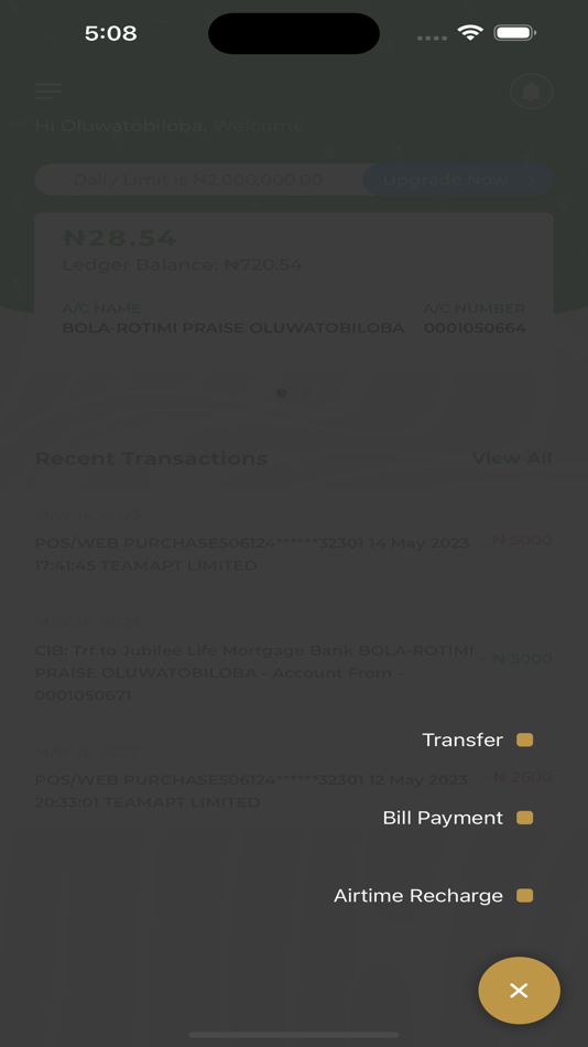 #7. Jubilation (iOS) بواسطة: JubileeLife Mortgage Bank