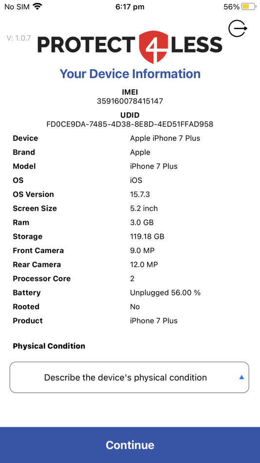 #3. QCProtect4Less (iOS) By: Gunjan Goyal