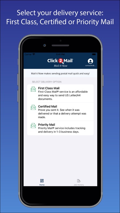 Mail-It Now from Click2Mail