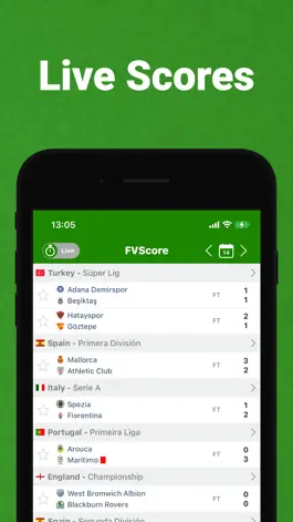 Game screenshot FVscore - Live Scores & Stats mod apk
