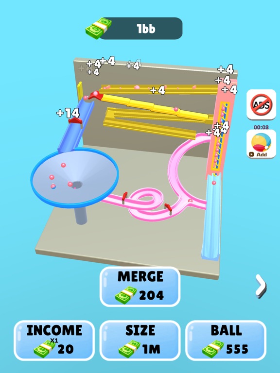 Idle Orbital Marble iPad screenshot 4 - Games app