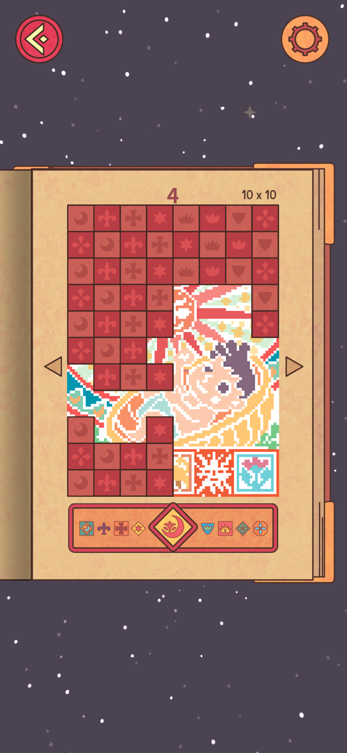 Luna Story Prologue nonogram