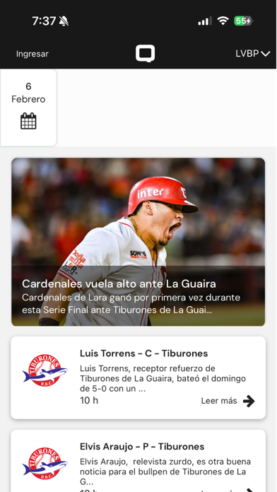 Quality Béisbol iPhone screenshot 4 - Sports app