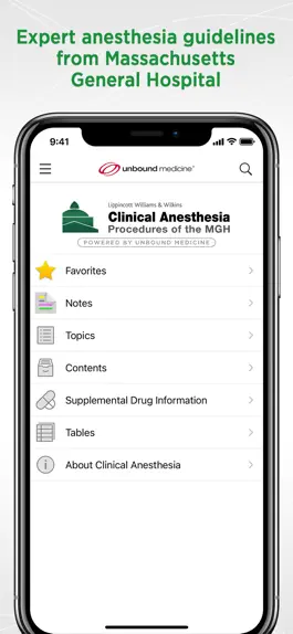 Game screenshot MGH Clinical Anesthesia mod apk