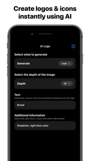 ai logo generator: logo maker iphone screenshot 3