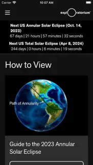 total solar eclipse iphone screenshot 2