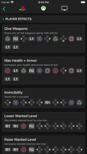 All Cheats for GTA V (5) screenshot 2
